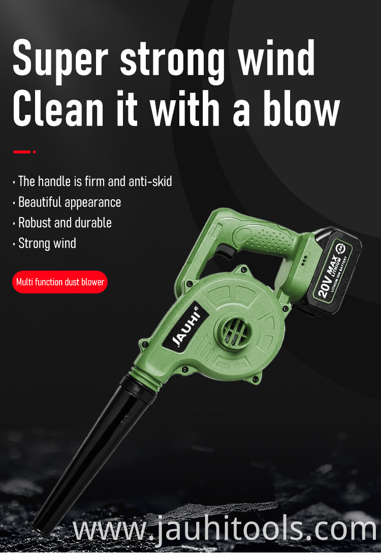 21V Garden Cordless Blower Vacuum Clean Air Blower